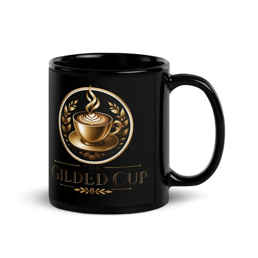 Black Glossy Mug - The Gilded CupMUG