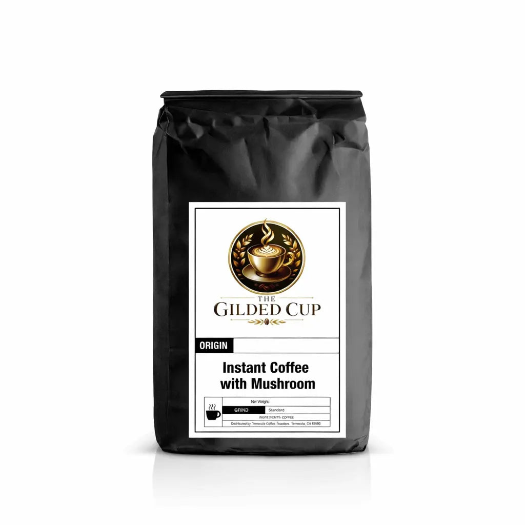Instant Coffee with Mushroom - The Gilded Cup